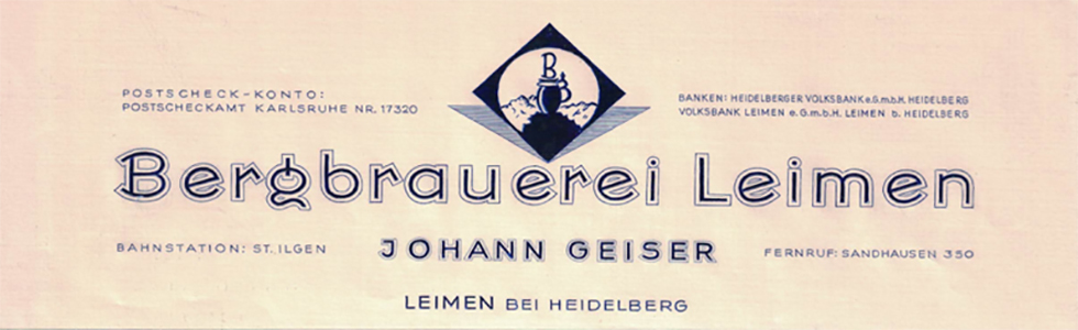 Bergbrauerei In Leimen